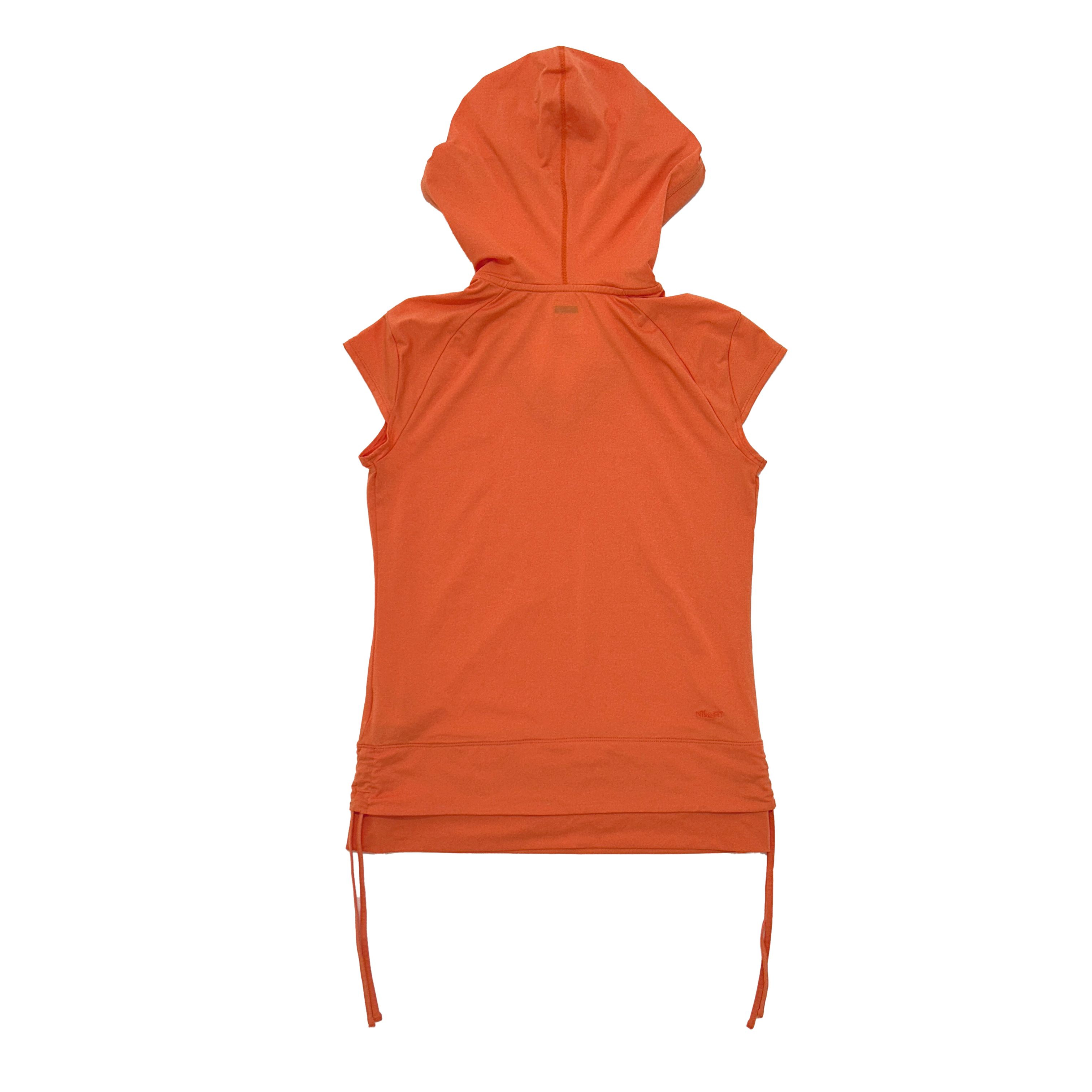 Nike peach hooded performance tee