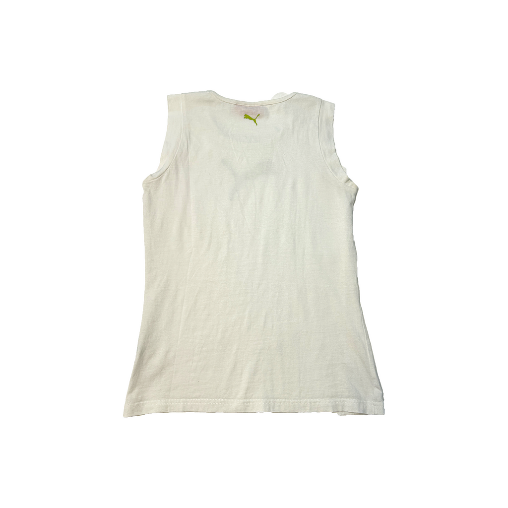 Puma White Tank Top