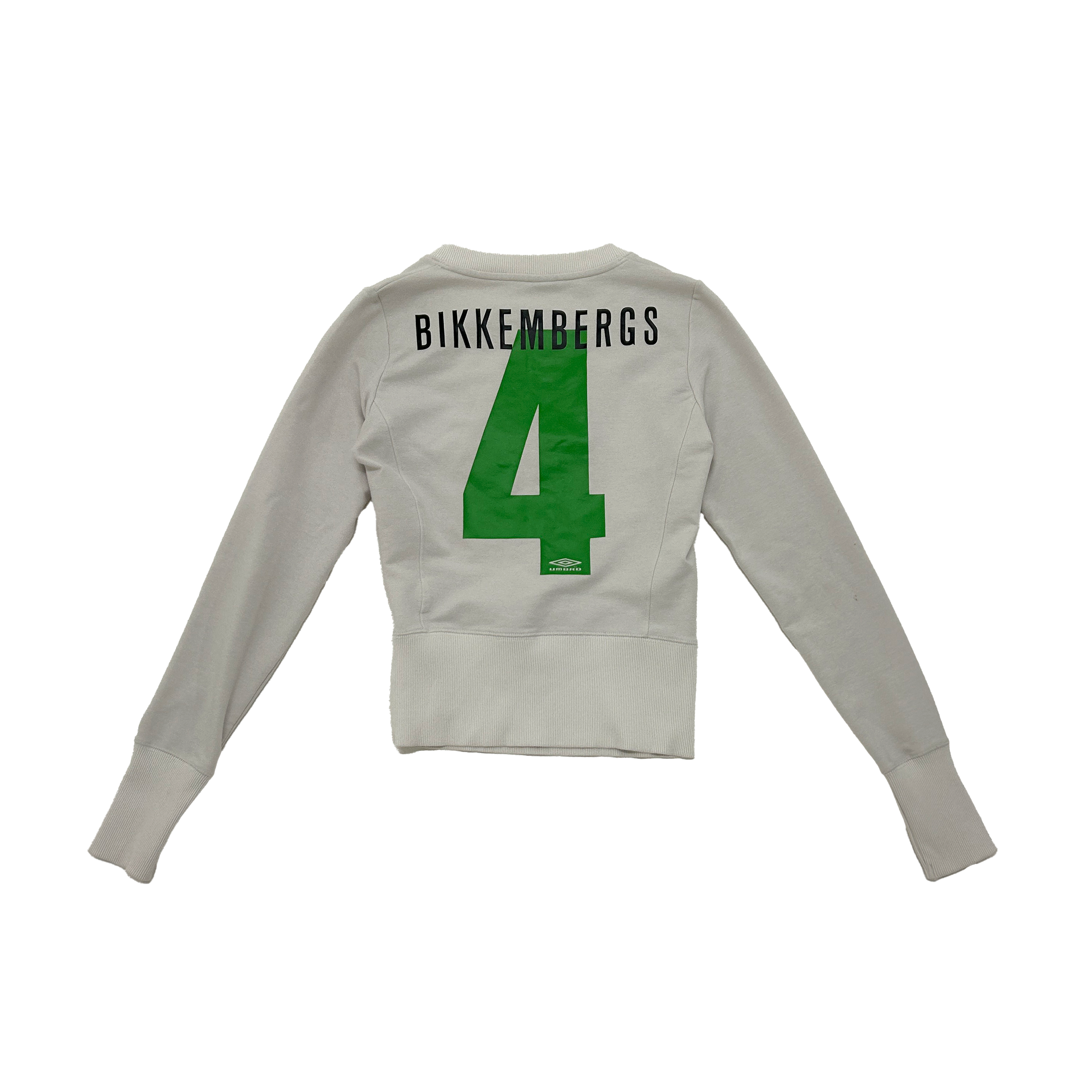Dirk Bikkembergs Umbro white sweatshirt
