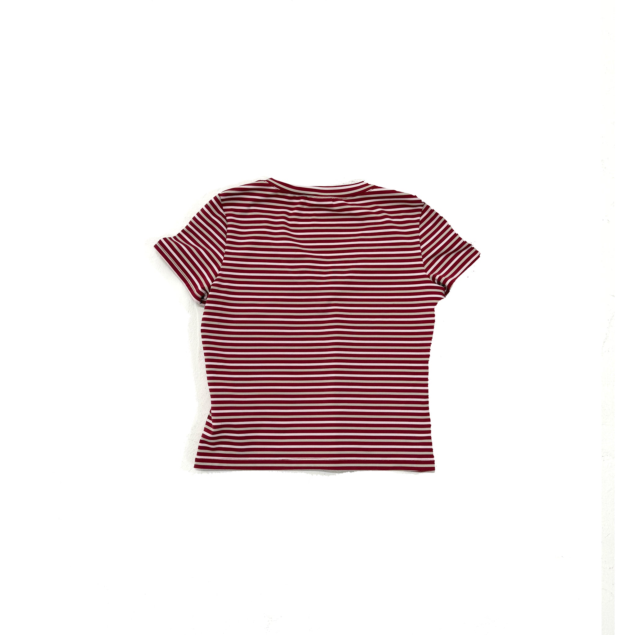 Nike V neck Stripe Top