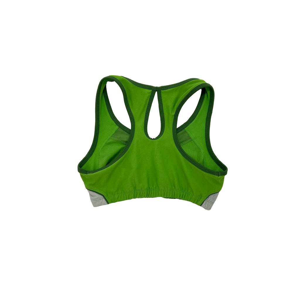 Nike Green Cotton Sports Bra