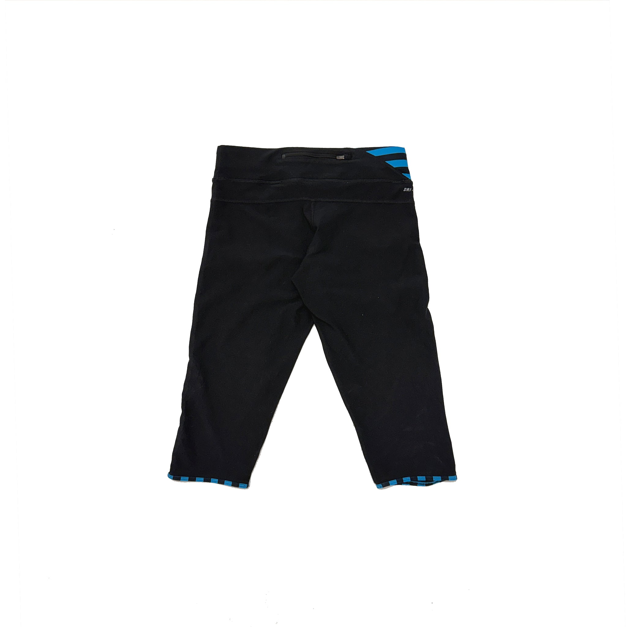 Nike stripe trim capri leggings