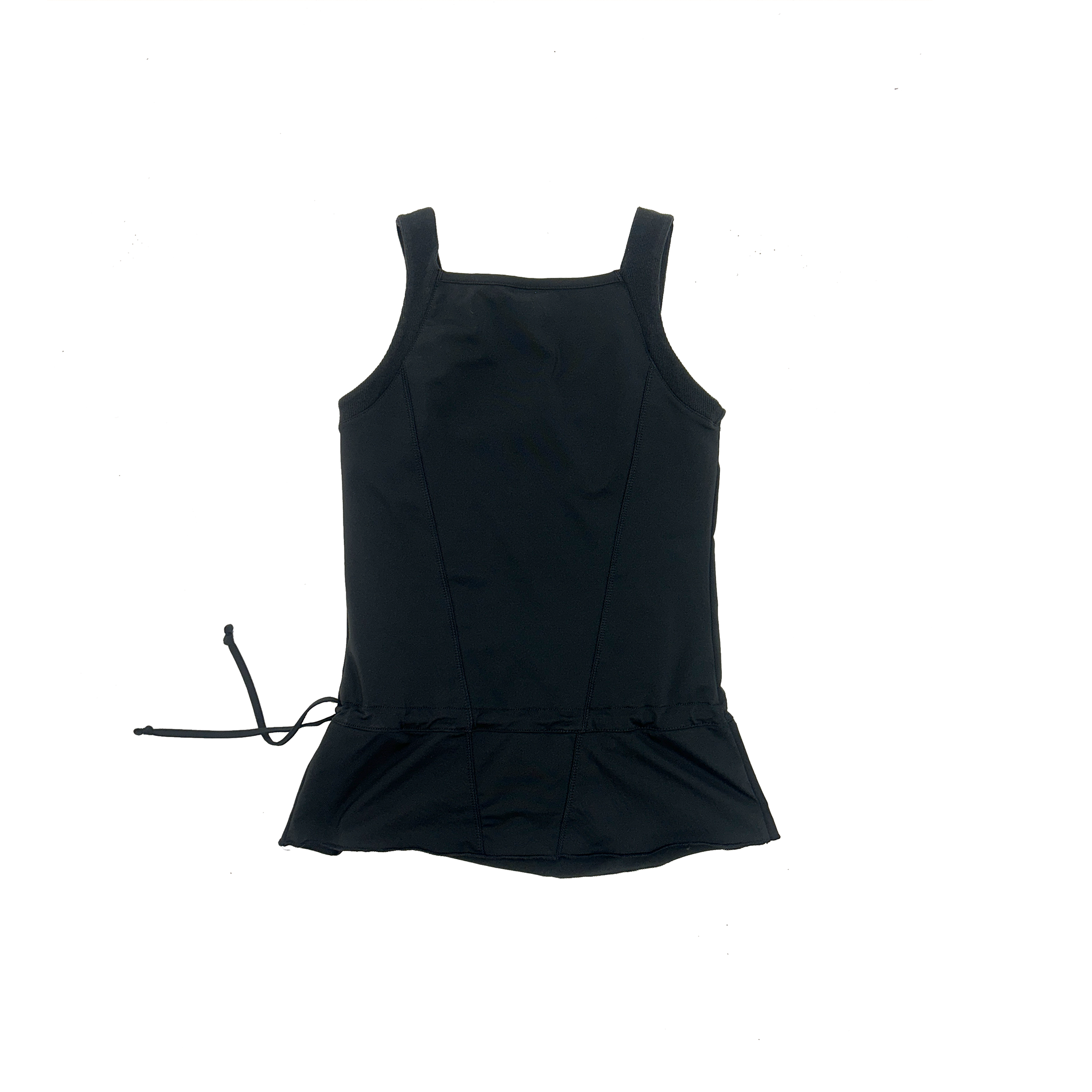 Adidas Black Peplum Tank Top