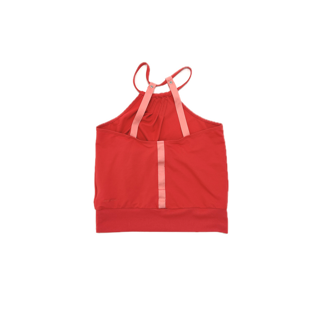 Nike Coral Pink Halterneck Training Top