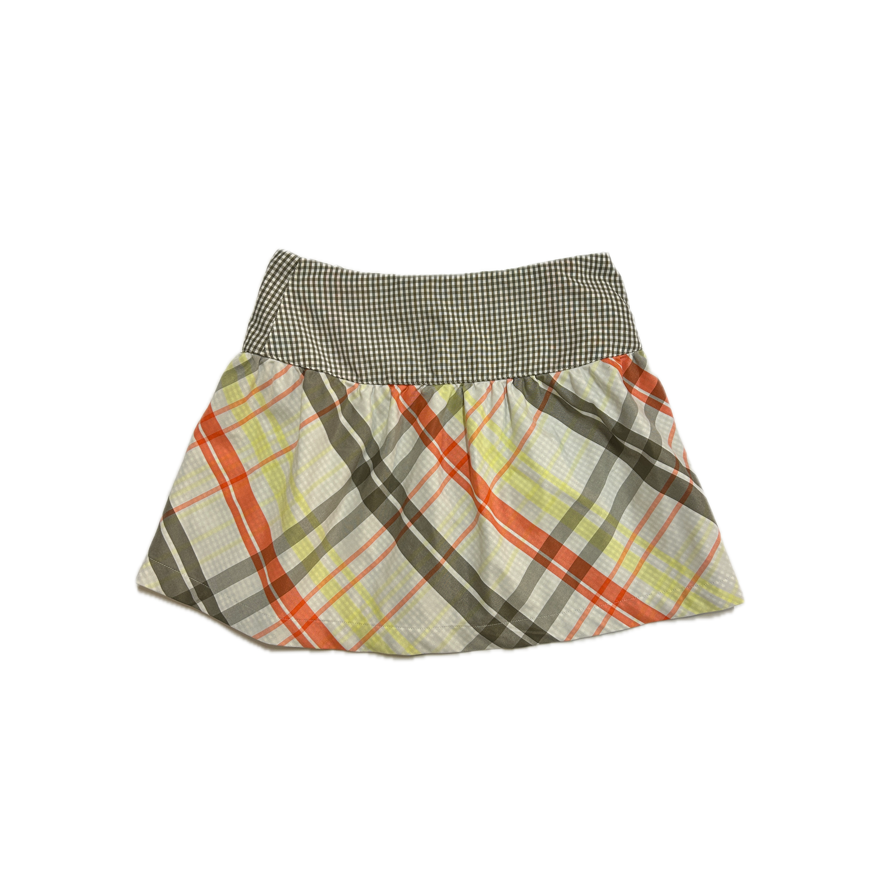 Nike checked tennis skirt