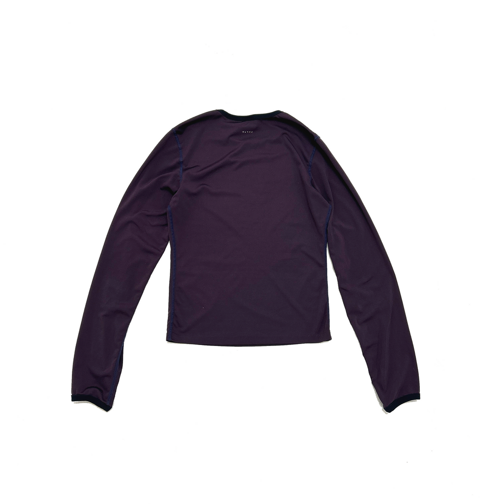 Nike Purple Technical Long Sleeve Top