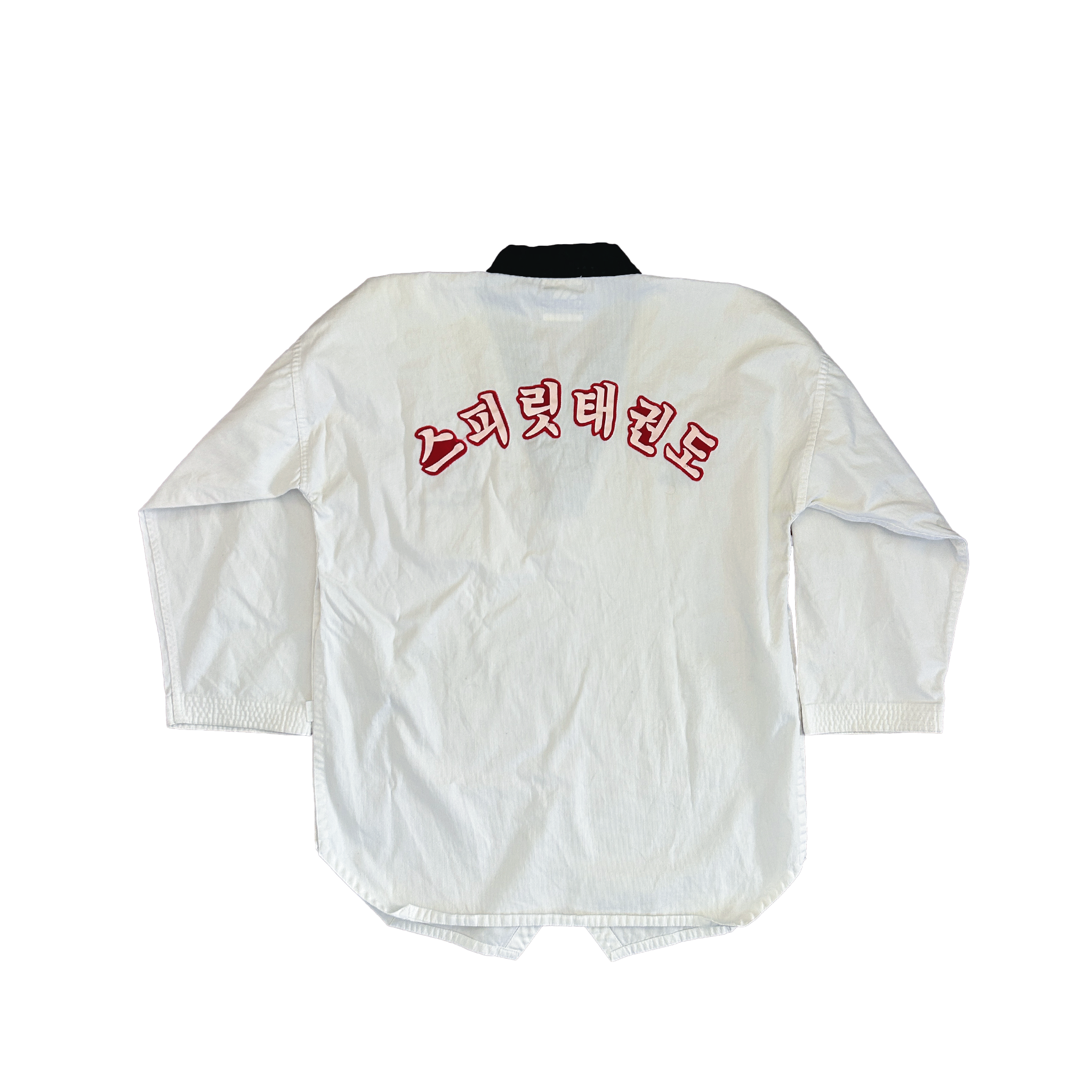 Adidas white taekwondo dobok top