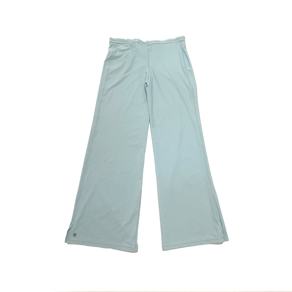 Nike baby blue wide yoga pants