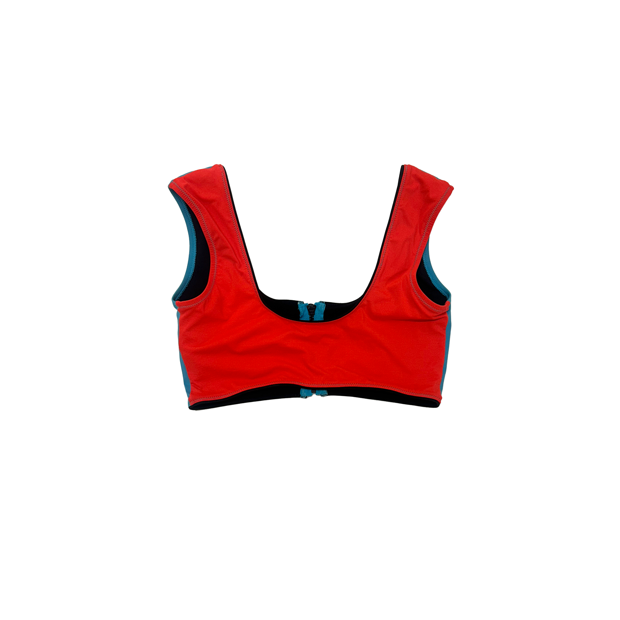 Nike two-tone swim sports bra