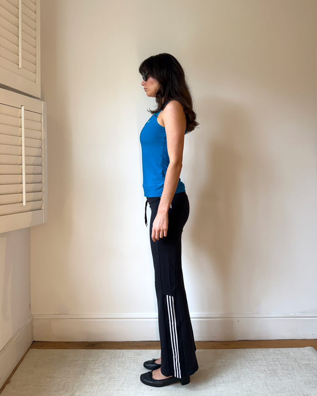 Adidas Black Low Rise Yoga Pants