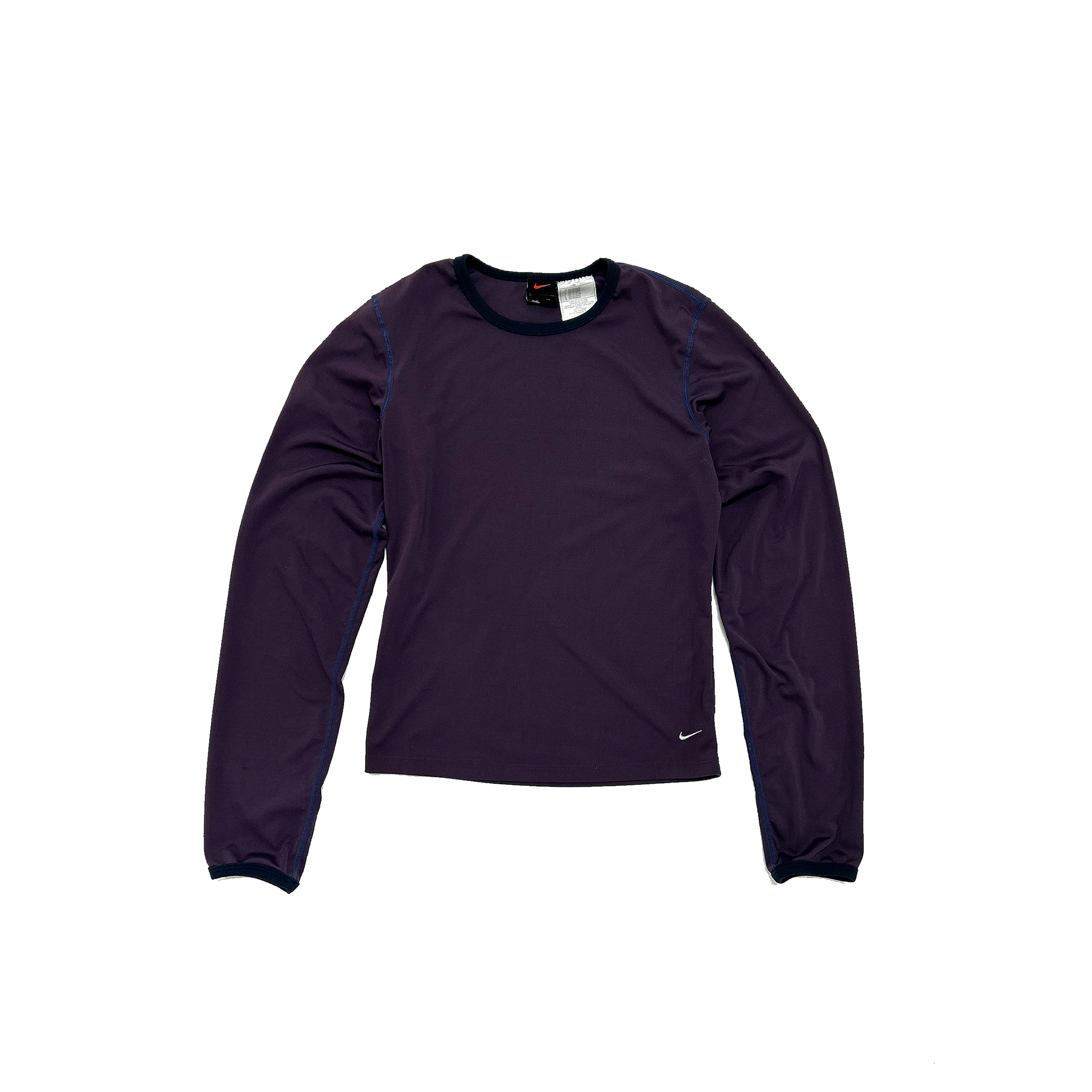 Nike Purple Technical Long Sleeve Top