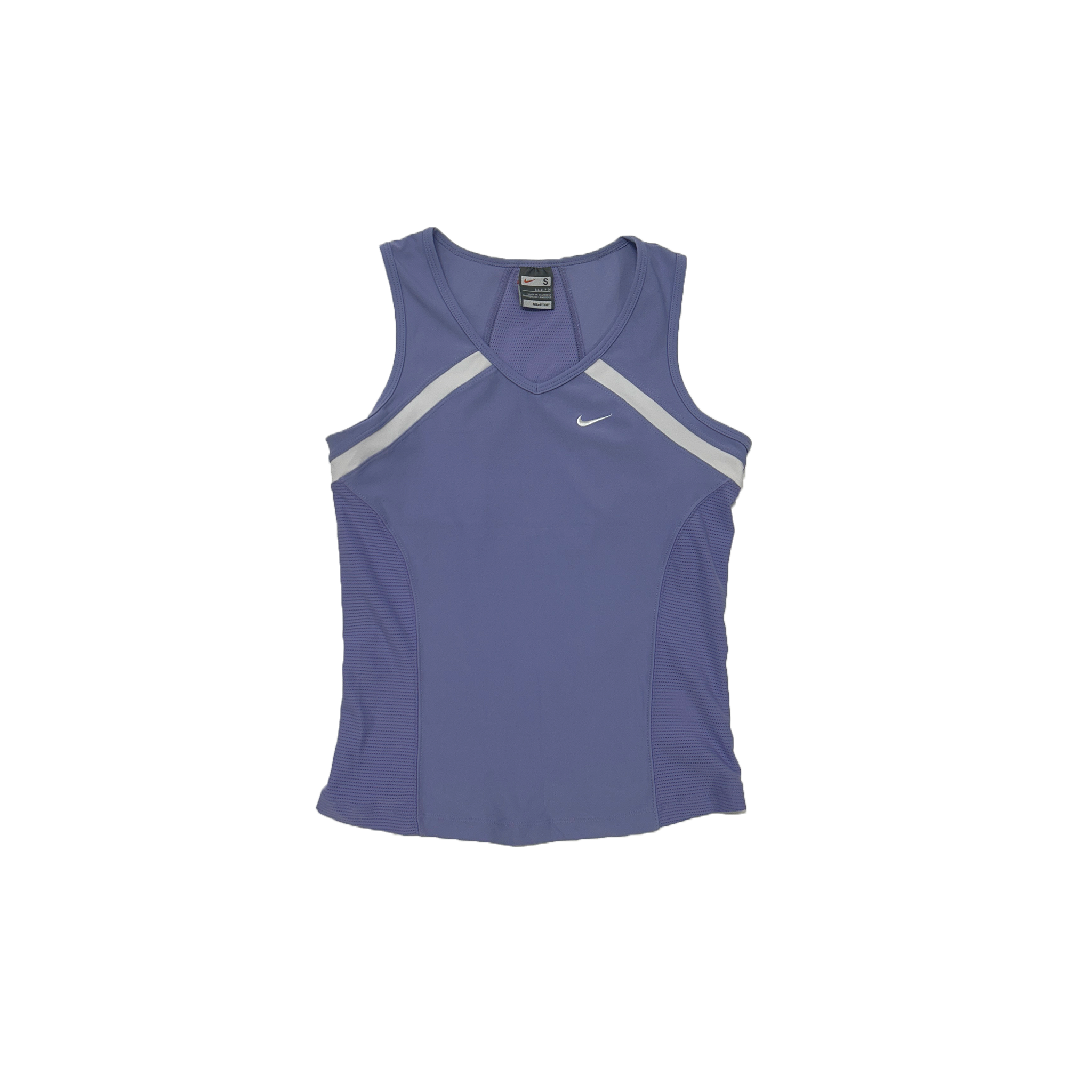 Nike lilac v-neck tank top