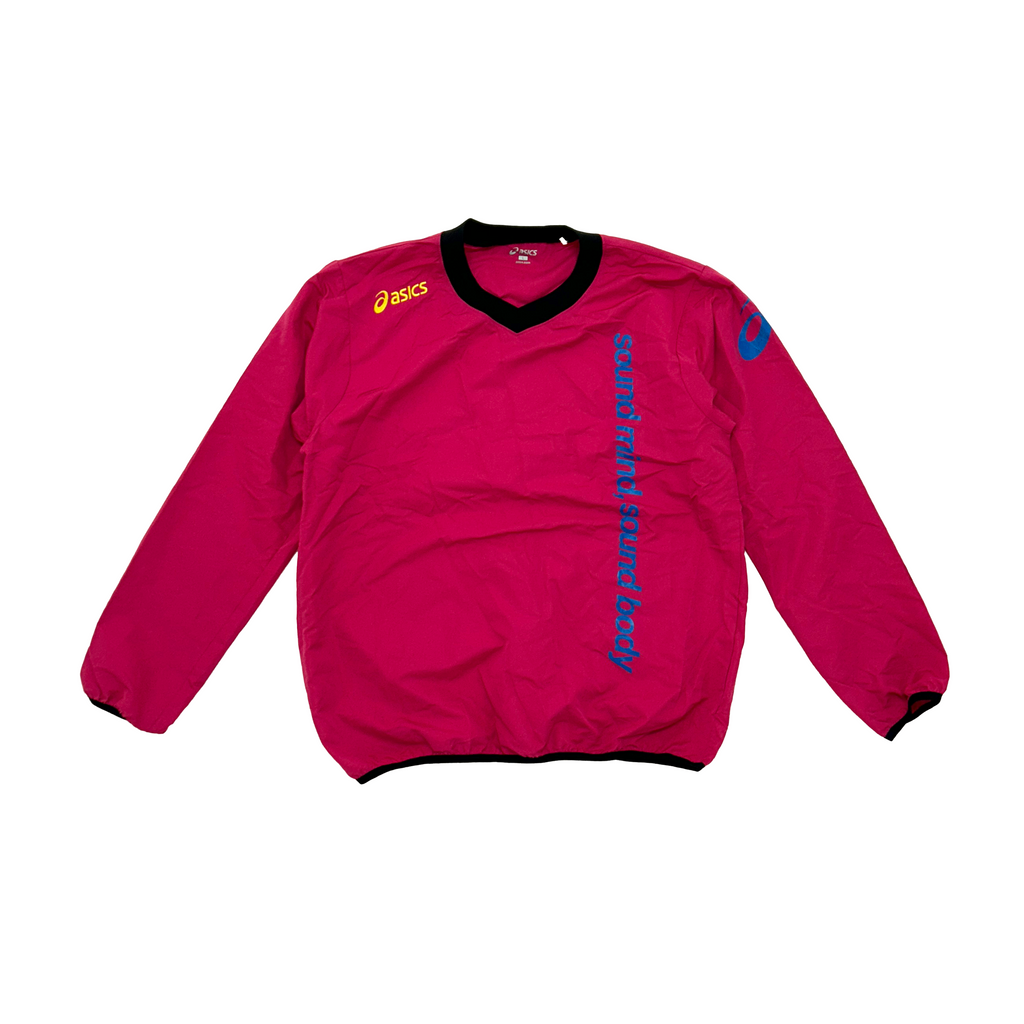 Asics Pink Nylon Pullover