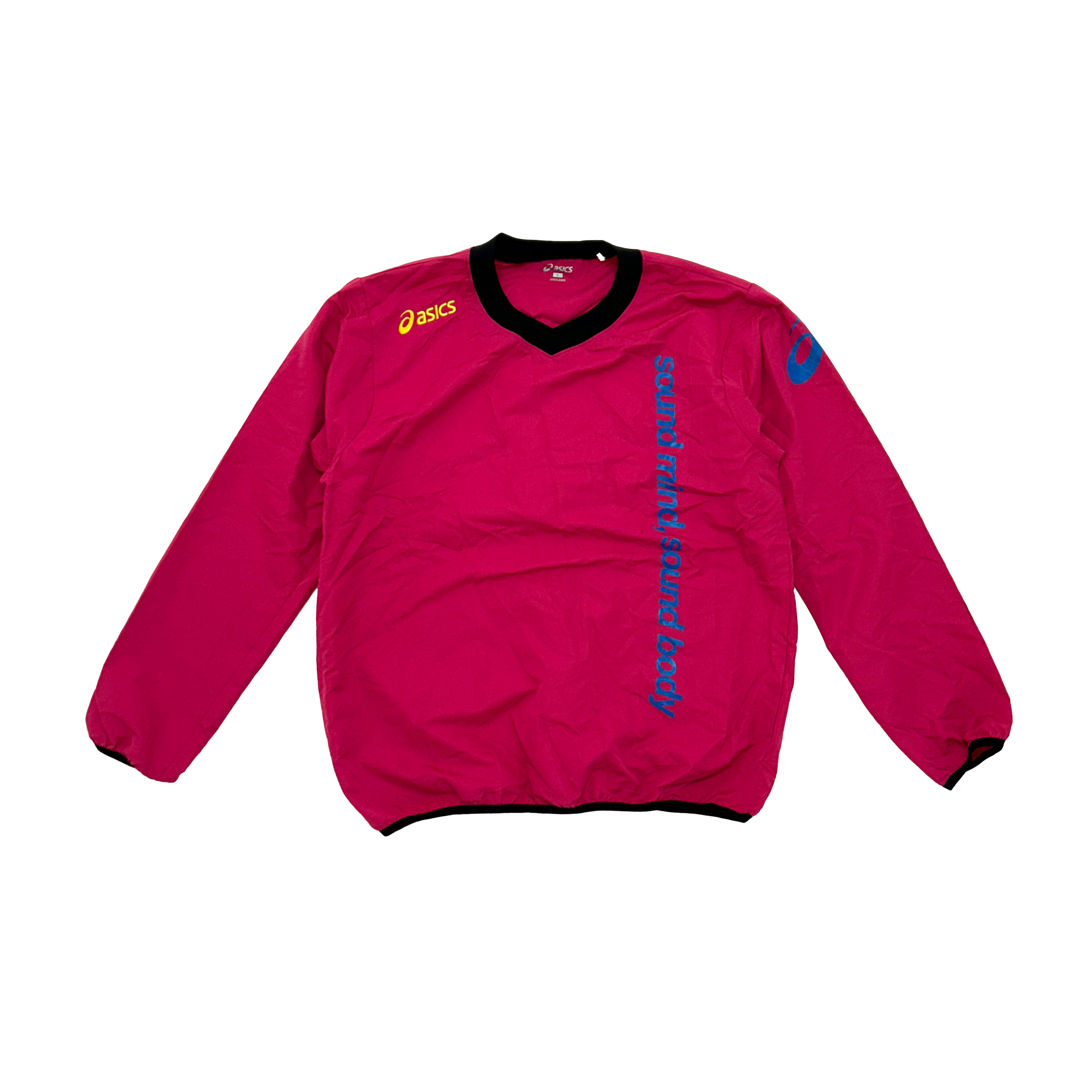Asics Pink Nylon Pullover