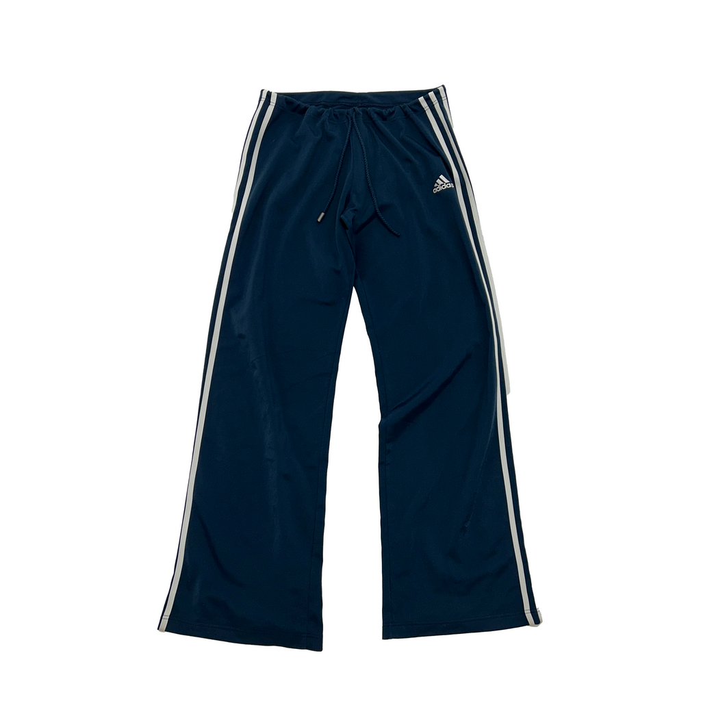 Adidas navy low rise track pant