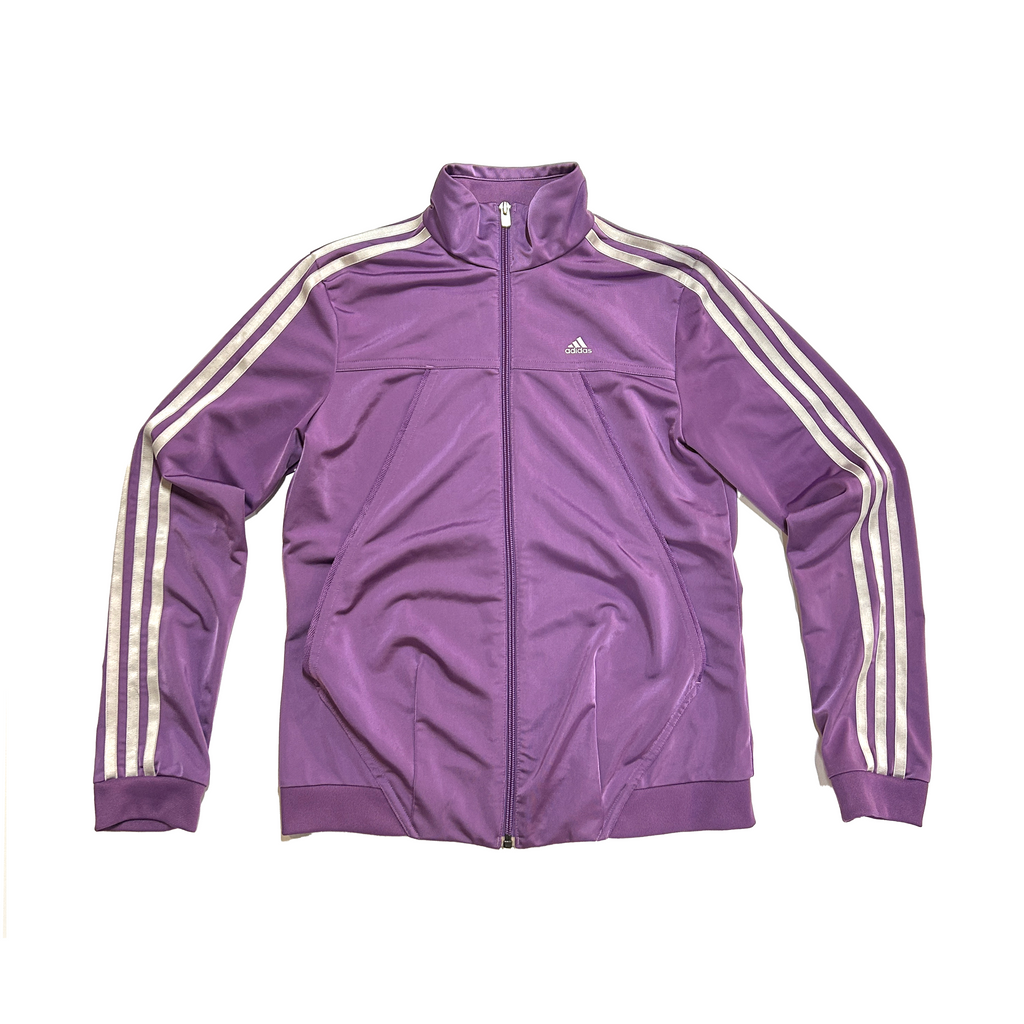 Purple Adidas Track Jacket