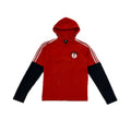 Adidas double layer hooded top