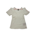 Nike white draped top