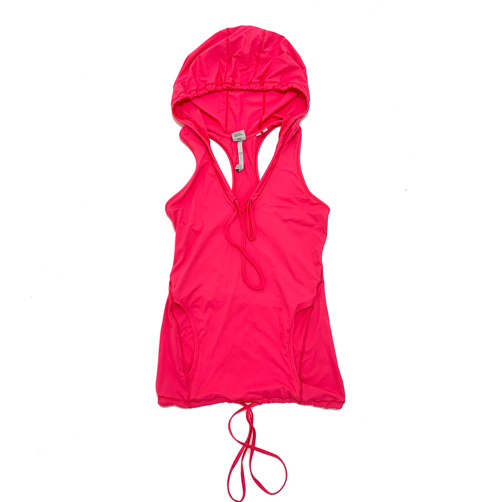 Neon Pink Adidas by Stella McCartney Hooded Top