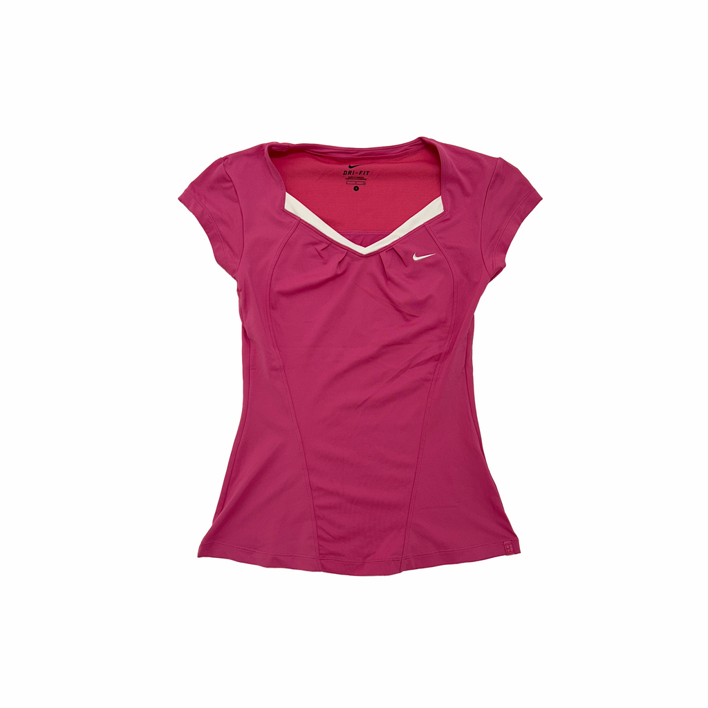 Nike pink dri-fit top