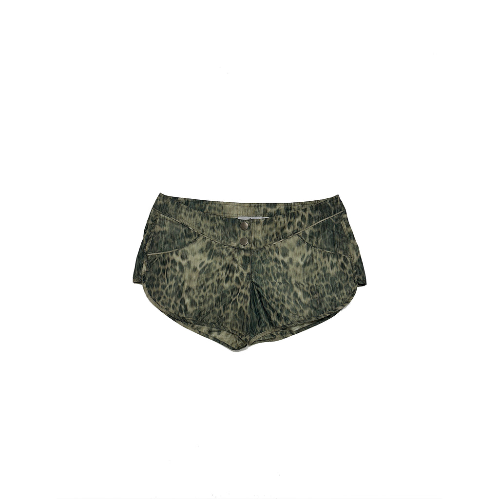 Adidas by Stella McCartney Leopard Shorts