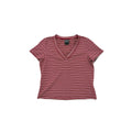 Nike V neck Stripe Top