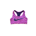 Nike Magenta Polka Dot Sports Bra