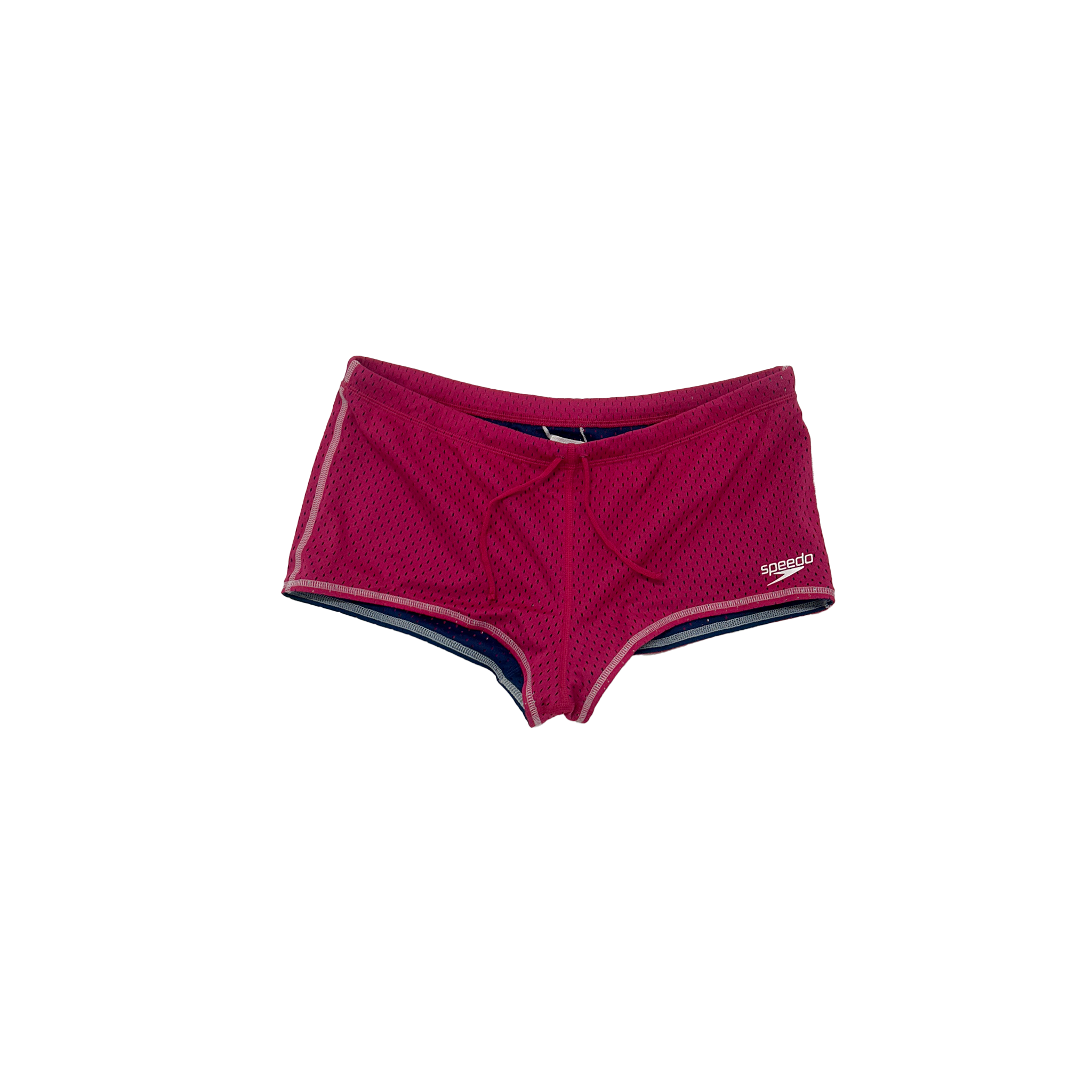 Speedo reversible mesh mini shorts