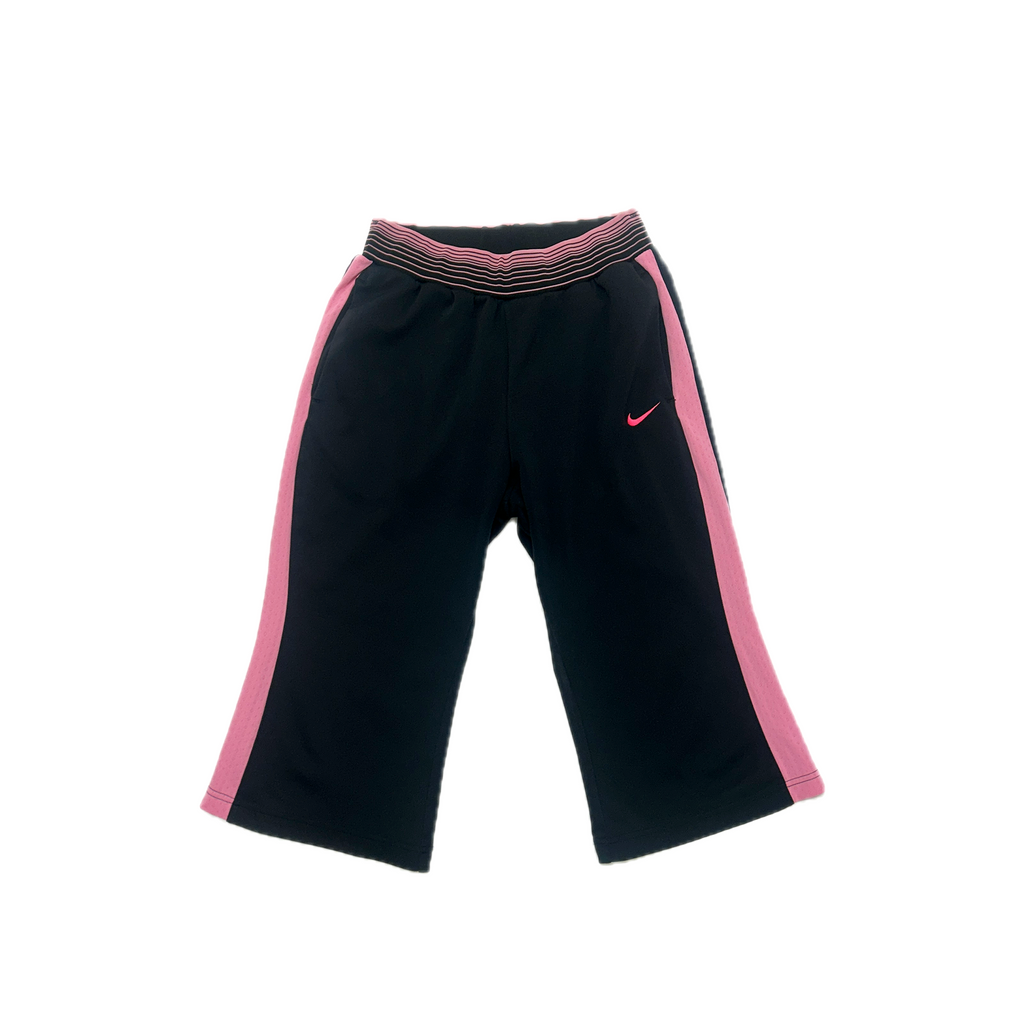 Nike black & pink capri pants