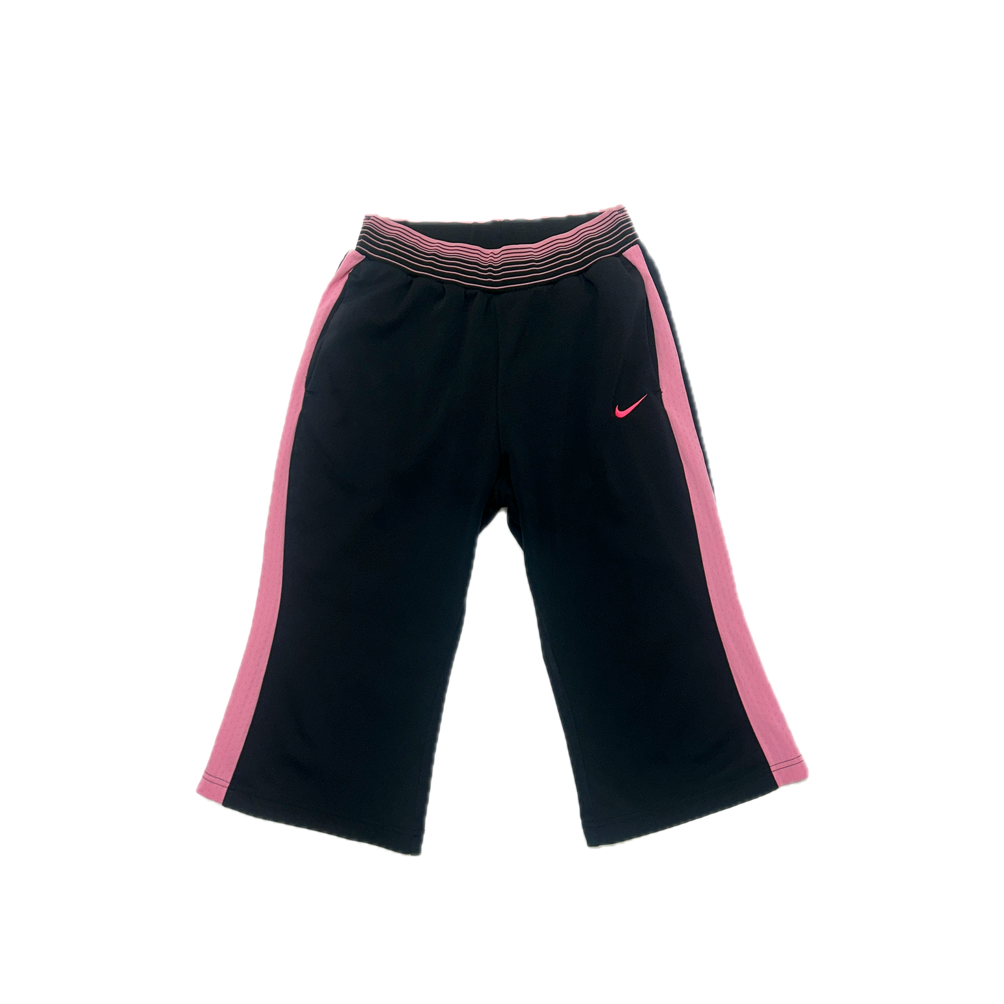Nike black & pink capri pants