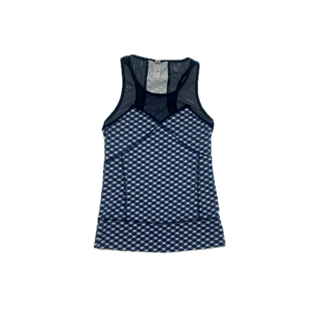 Adidas by Stella McCartney gingham tank top