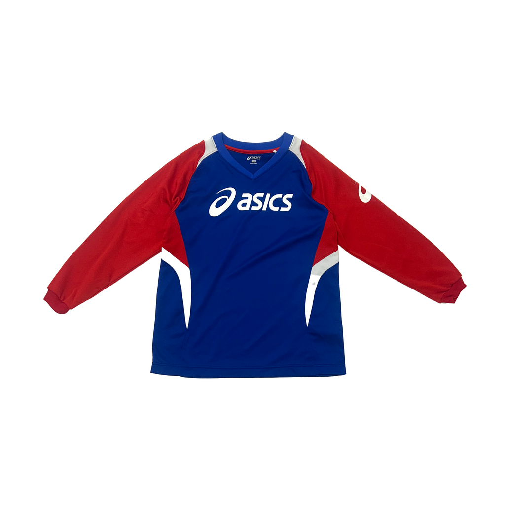 Asics panelled long sleeve jersey