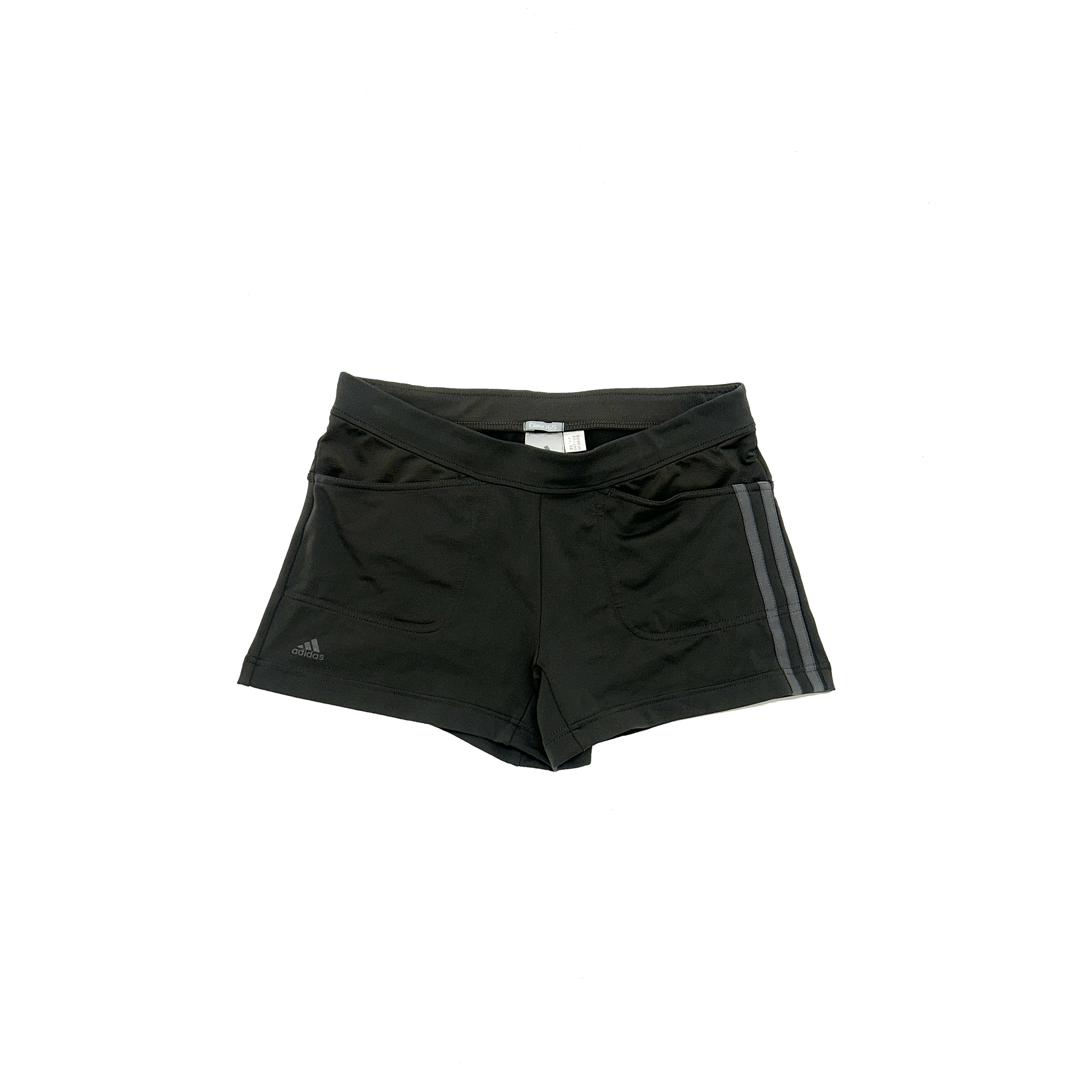 Adidas grey mini shorts