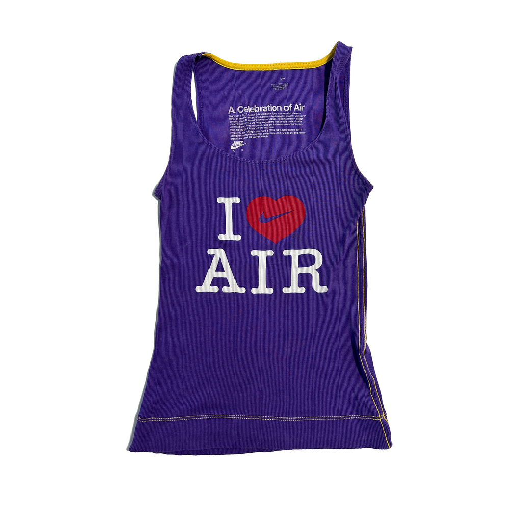 Nike “I ♥ Air” ribbed tank top