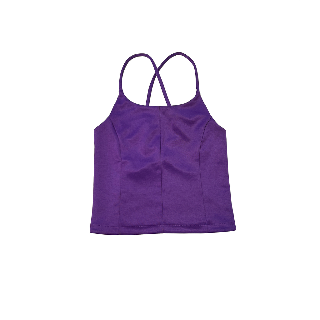 Purple Nike Tie Back Top