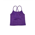 Purple Nike Tie Back Top