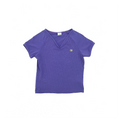 Purple Nike V Neck Tee