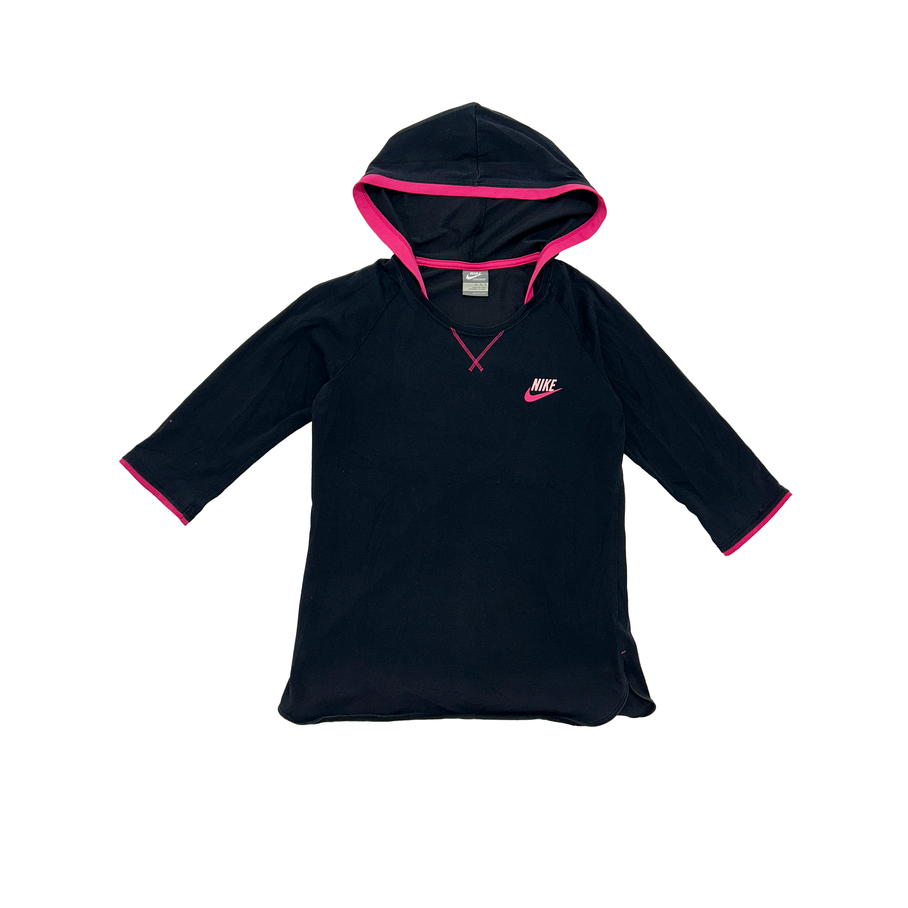 Nike 3/4 sleeve hood top