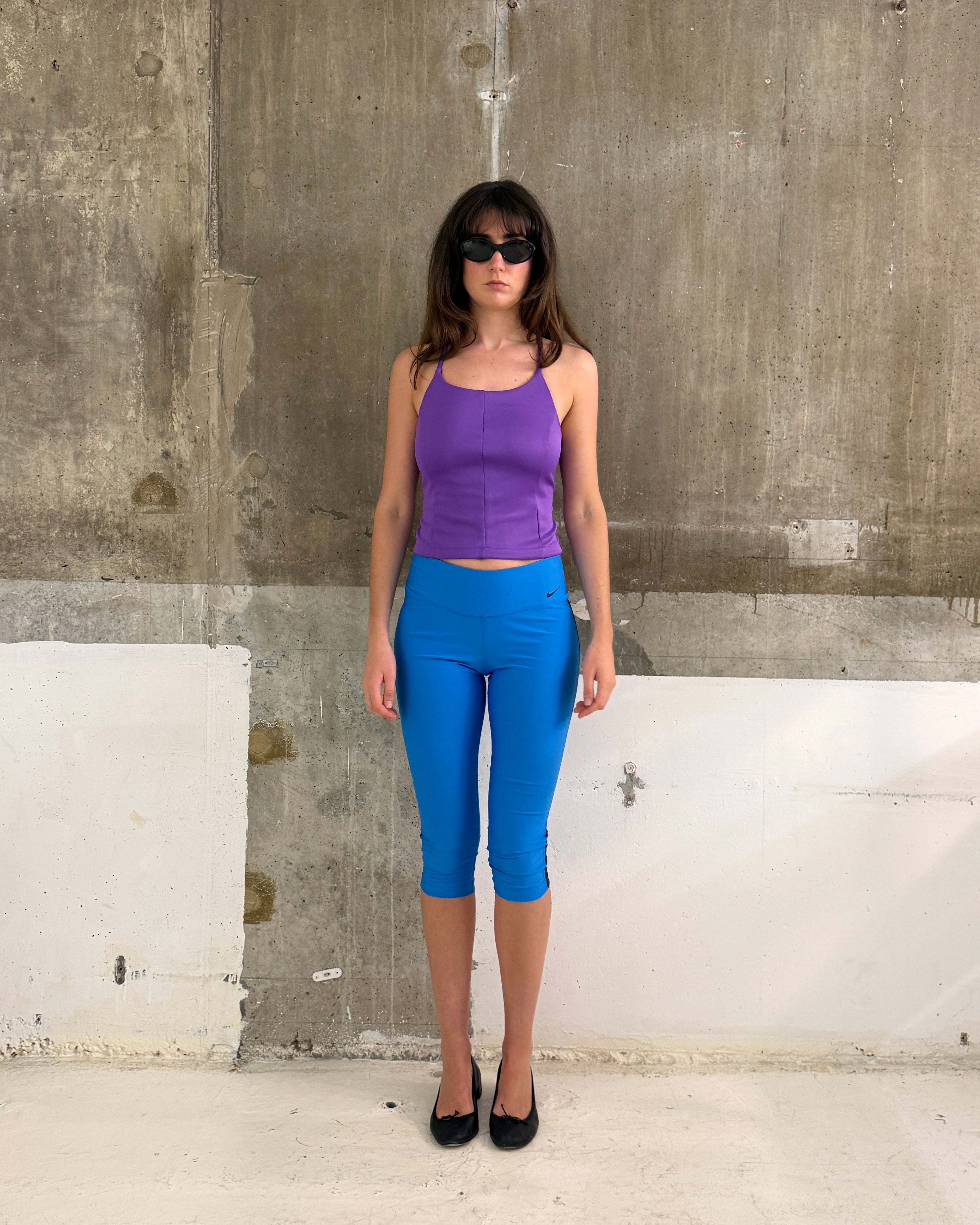 Nike Blue Capri Leggings