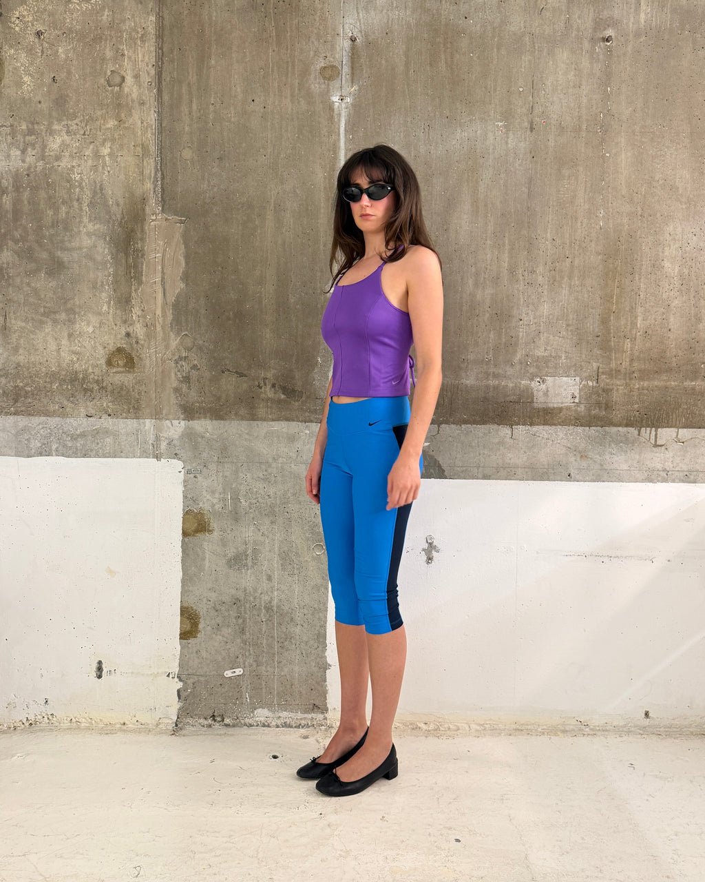 Nike Blue Capri Leggings