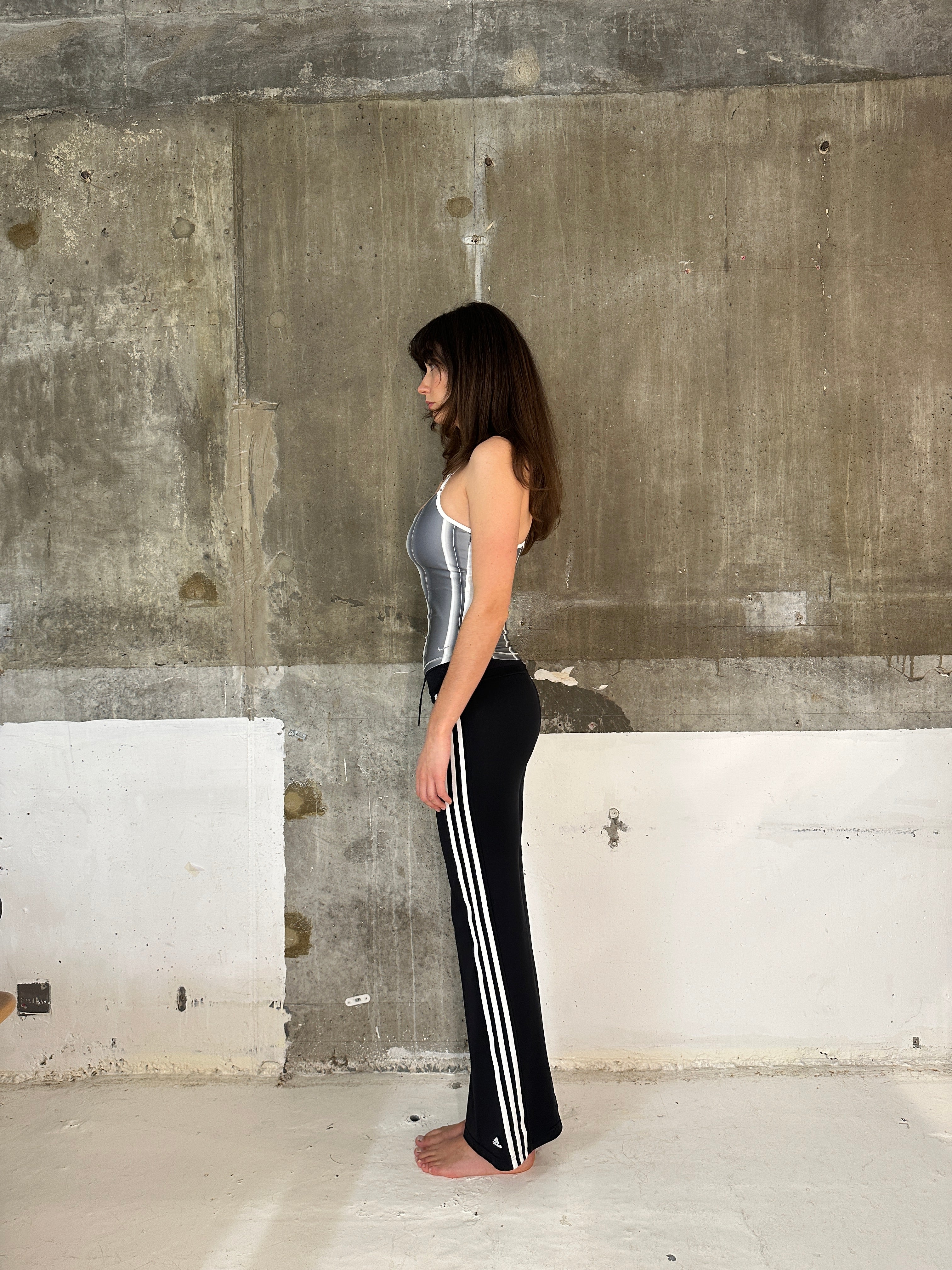Adidas Black Bootcut Yoga Pants