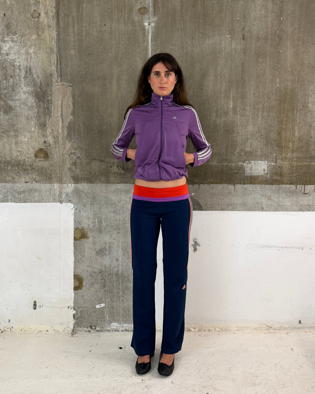 Adidas navy yoga pants