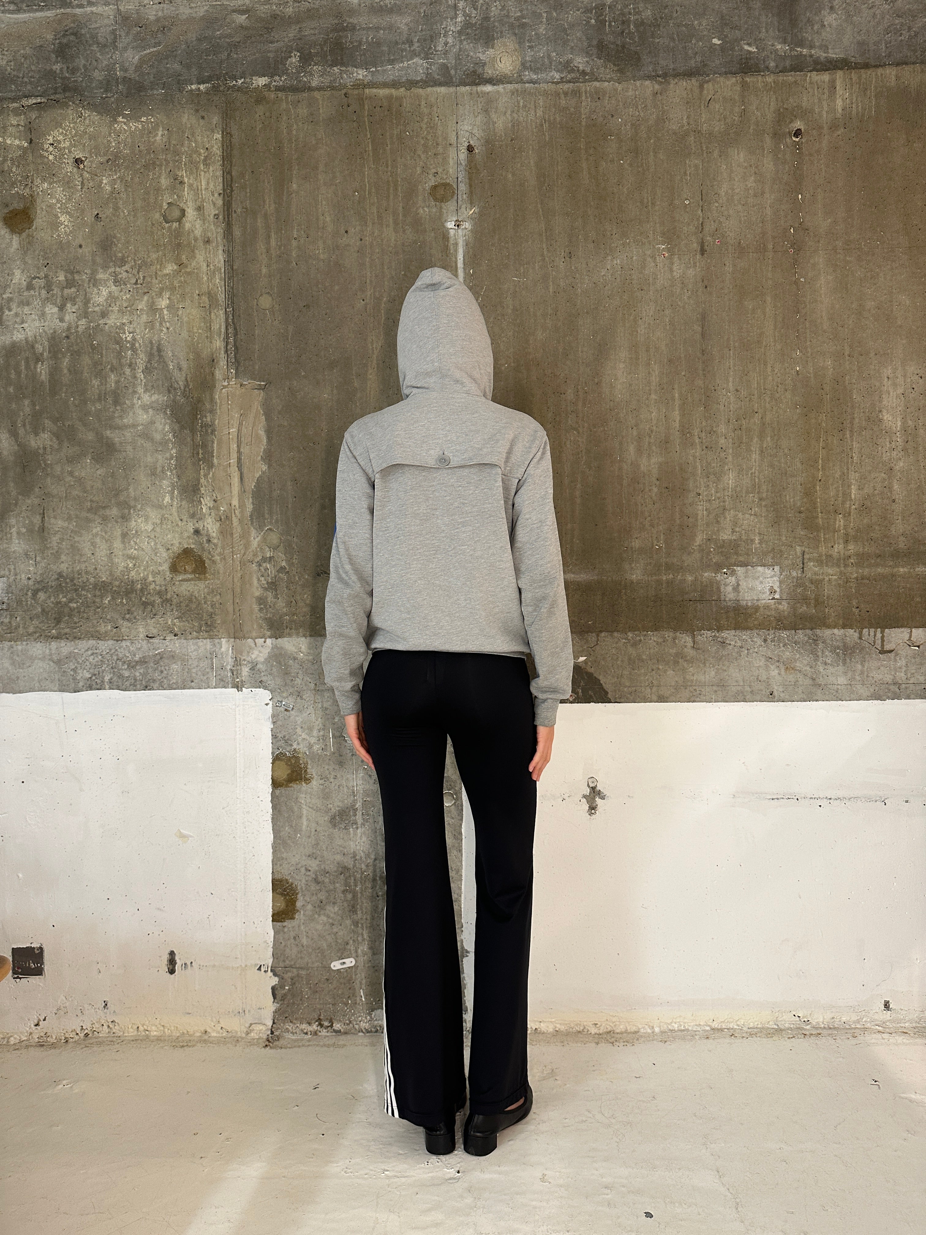 Adidas Double Breasted Peacoat Hoodie