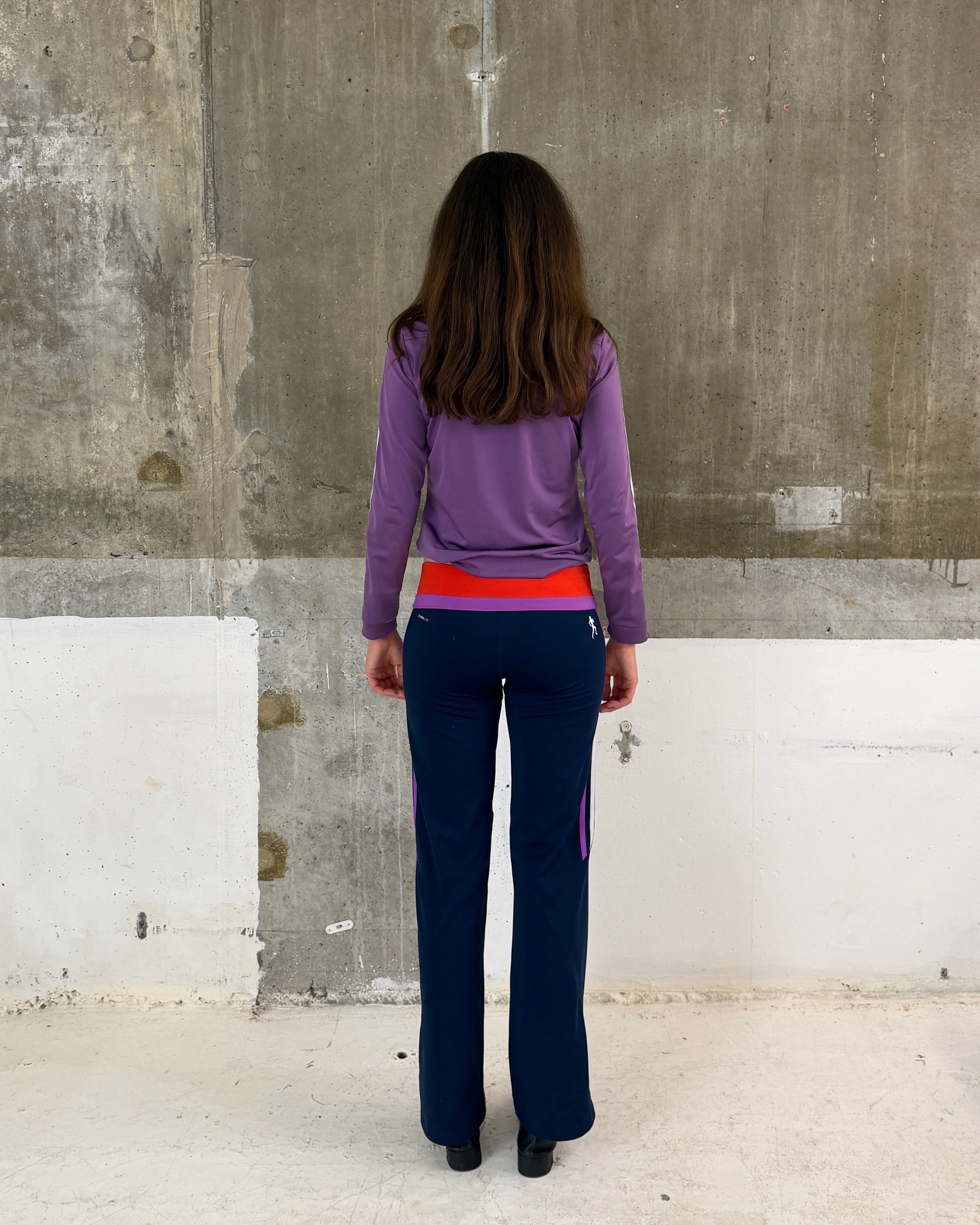Purple Adidas Track Jacket