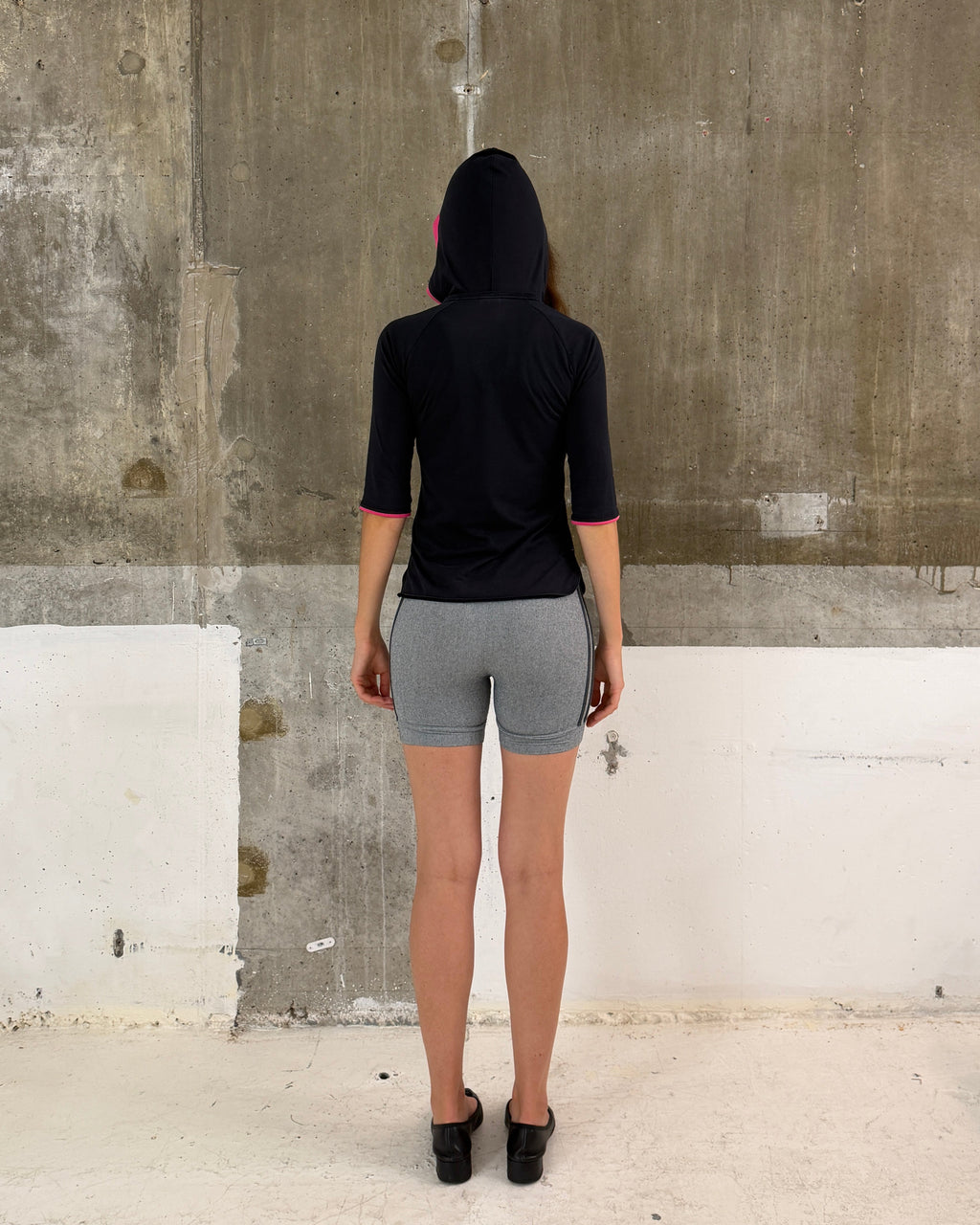 Nike 3/4 sleeve hood top