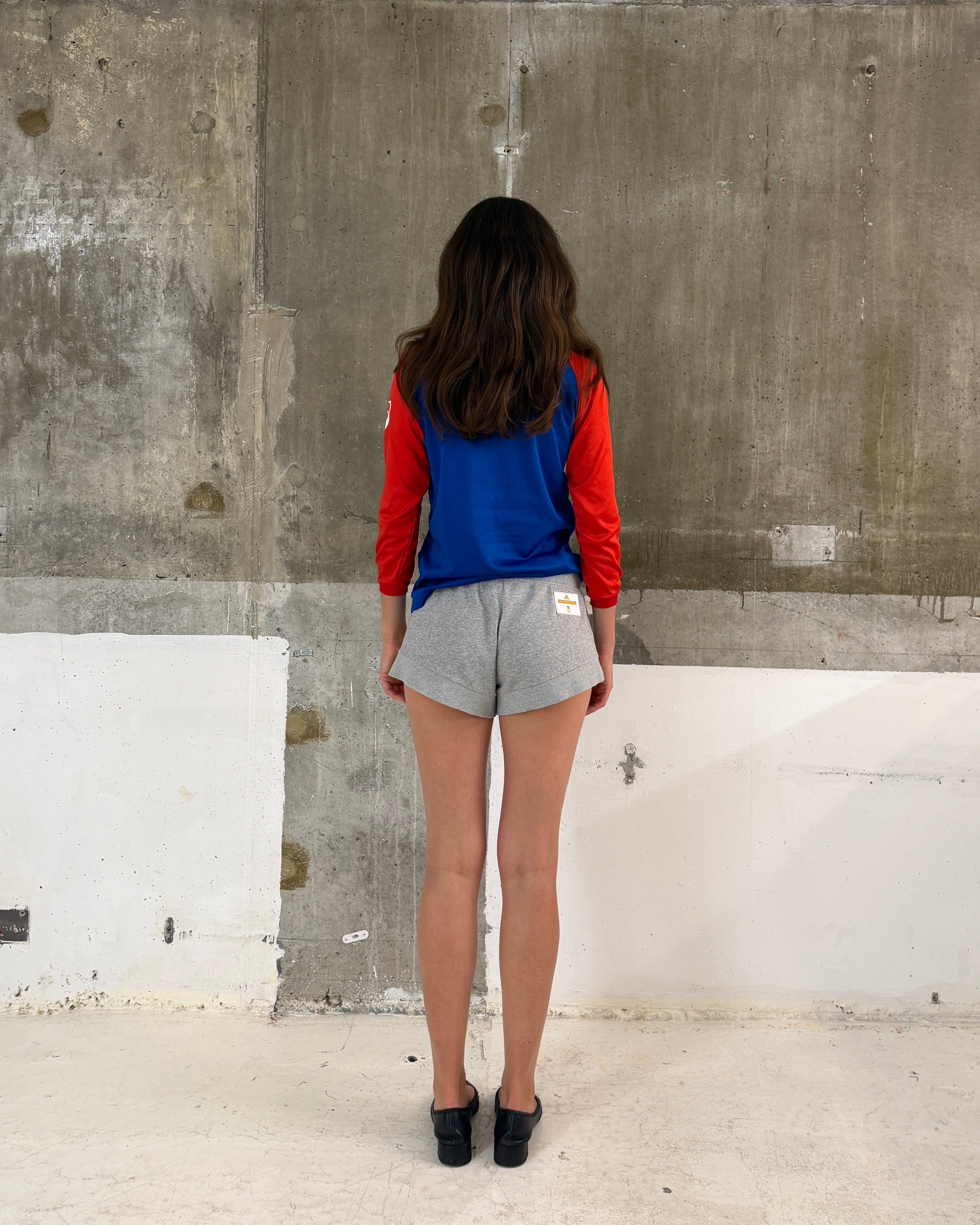 Asics panelled long sleeve jersey