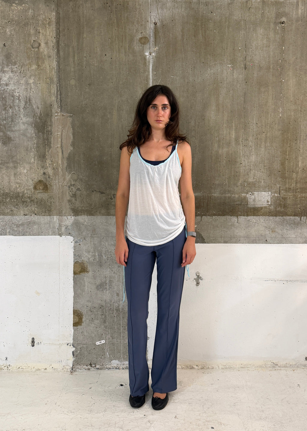 Nike ruched tank top