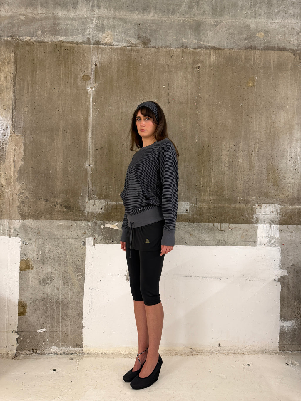 Nike reversible stripe top