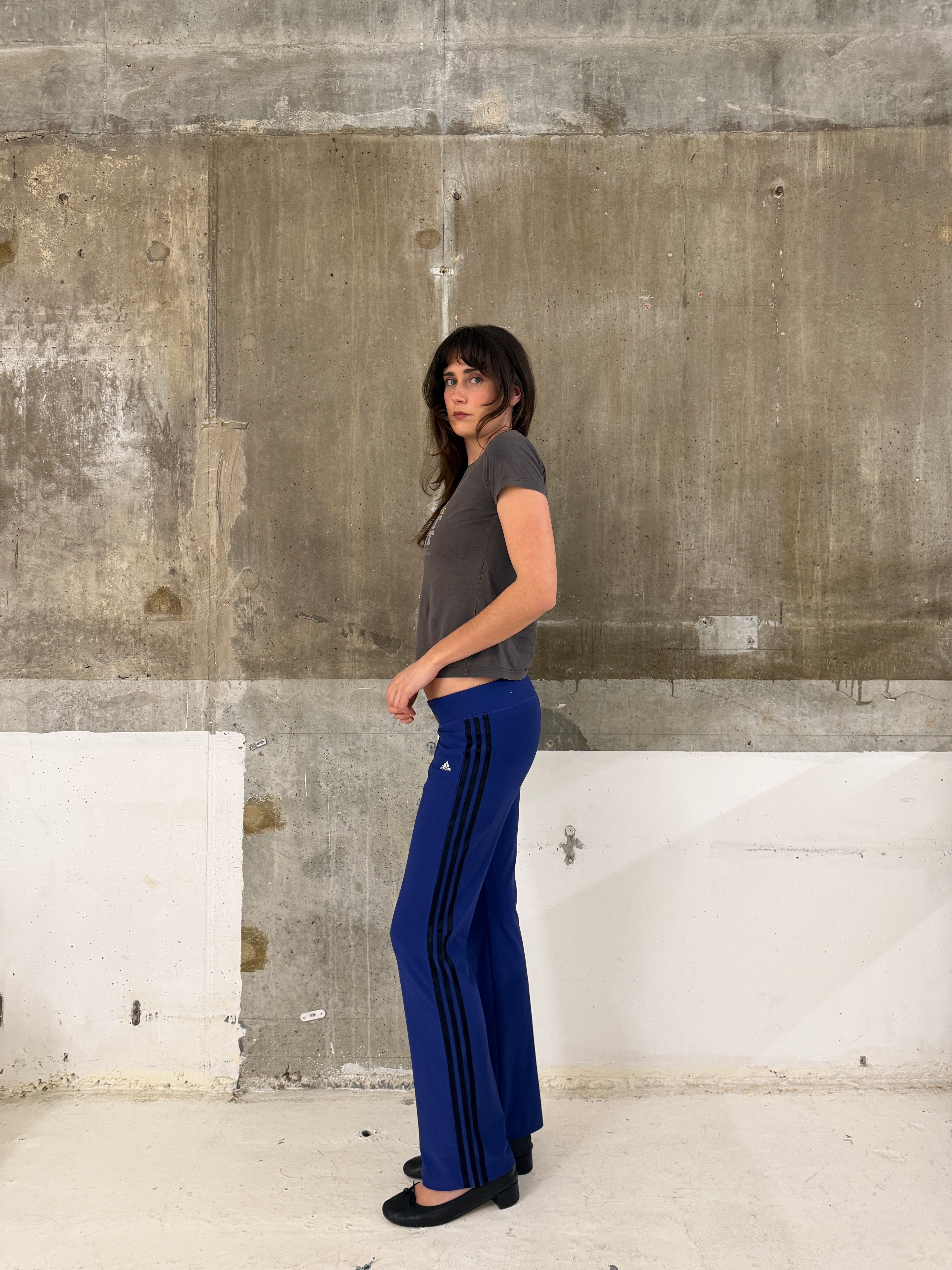 Adidas Blue Climalite Yoga Pants