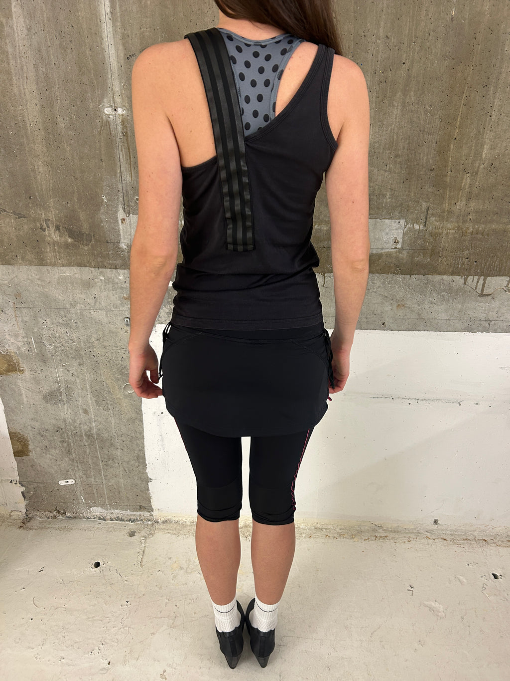 Y-3 Adidas black tank top